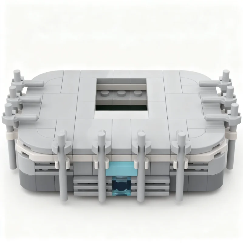 199pcs MOC Sports Soccer Borussia Park Mönchengladbach Model Building Blocks Construction Toy DIY Christmas Gifts Creative Idea