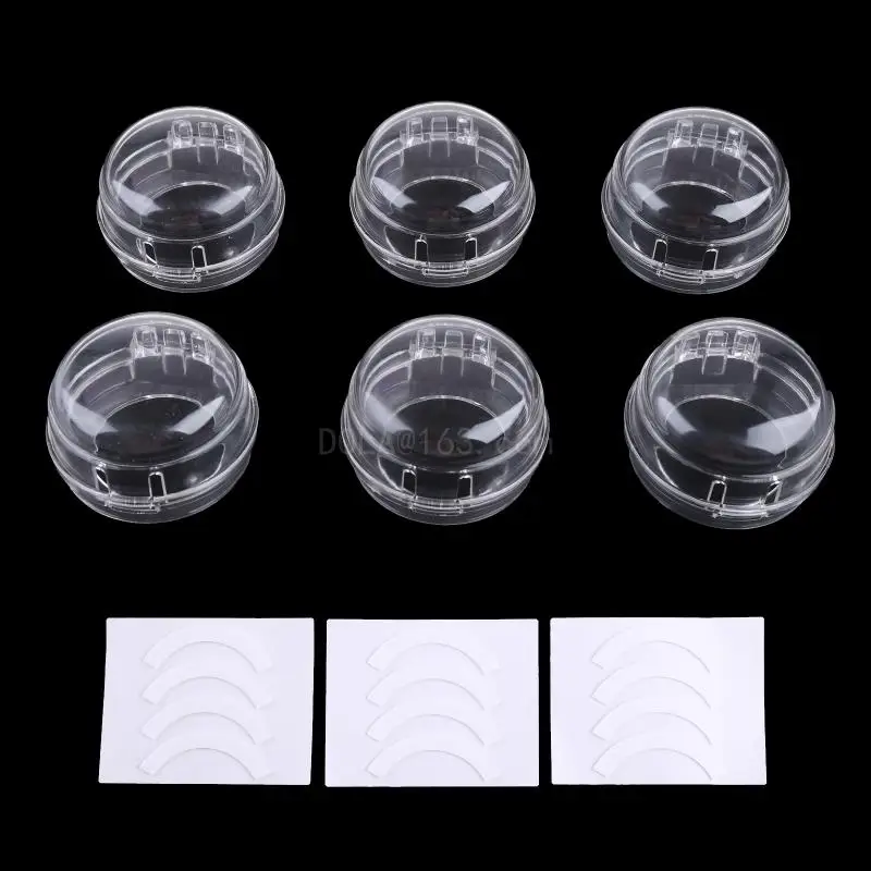 6Pcs Gas Stove Knob Covers Baby Safety Oven Lock Lid Infant Child Protector Tool