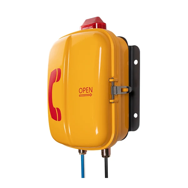 مهندس الصناعية الطريق السريع نفق السكك الحديدية منارة IP68 مقاوم للماء مانعة لتسرب الماء انفجار SOS الطوارئ VOIP SIP الهاتف #4