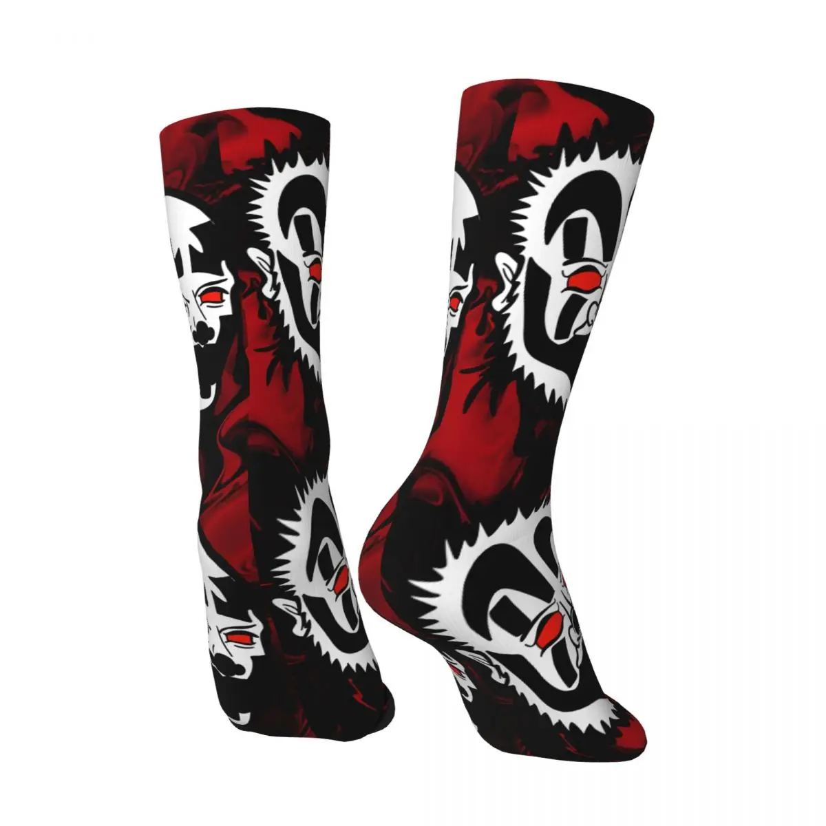 Crazy compression Juggy BUDDIES Sock for Men Harajuku Insane Clown Posse Seamless Pattern Crew Sock Casual