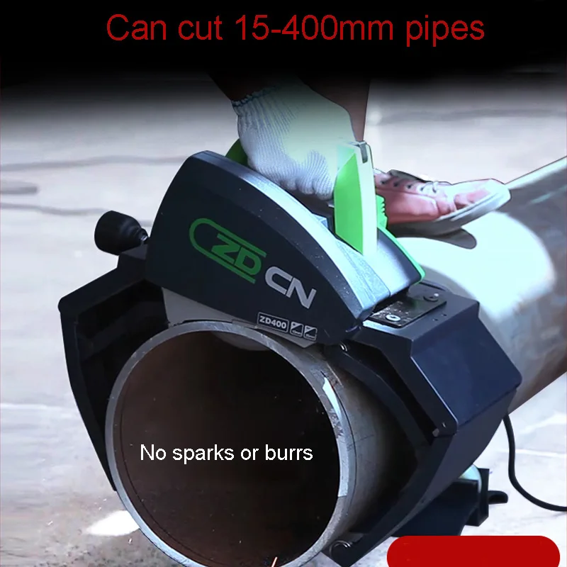

Electric New Portable Steel Tube Cutter Electric Saw Handheld Round Pipe Cutting Machine 1750W