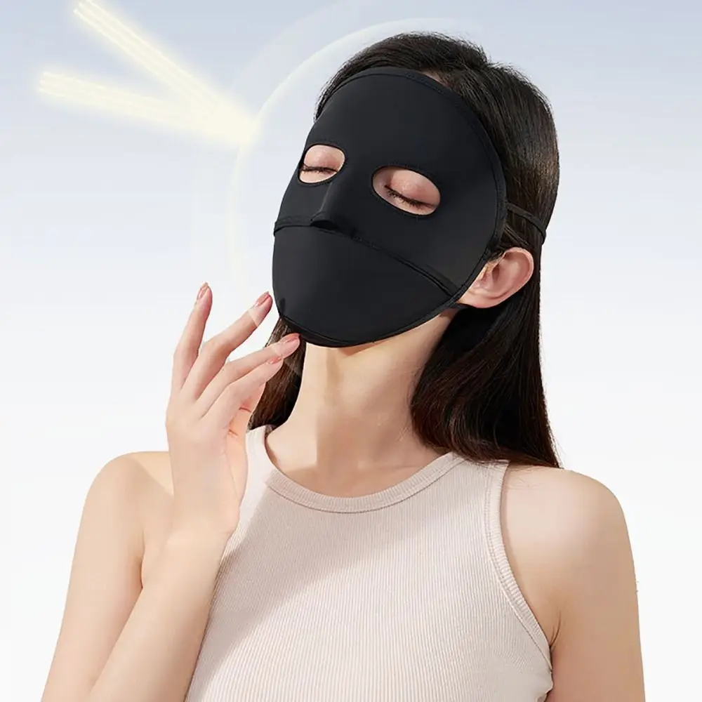 Summer Sunscreen Face Mask Anti-UV Face Cover Facekini Breathable Cycling Mask