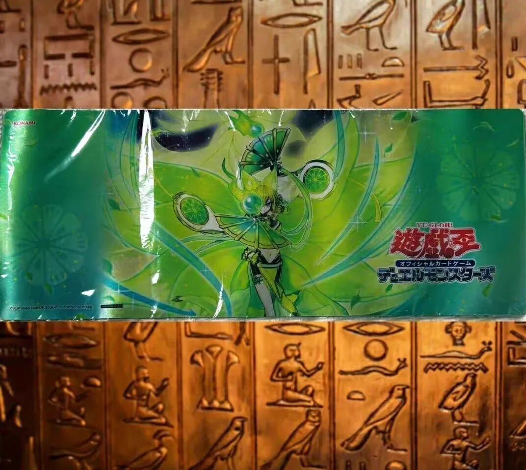 Yugioh KONAMI Duel Monsters Hu-Li the Jewel Mikanko Official Collection Sealed Pad Playmat