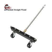 A64P-High Pressure Washer Undercarriage Cleaner,6 Nozzle Garden Cleaning Machine 4000 PSI Water Broom Cleaning Tool Kit