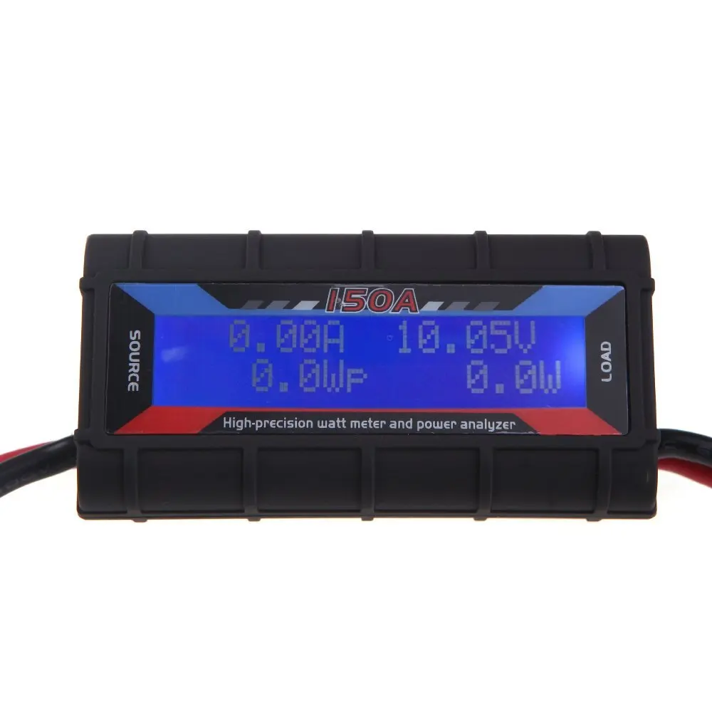 High Precision 150A Digital Watt Meter Power Analyzer for RC Drone Featuring Backlight LCD Display for Anderson Plug Made