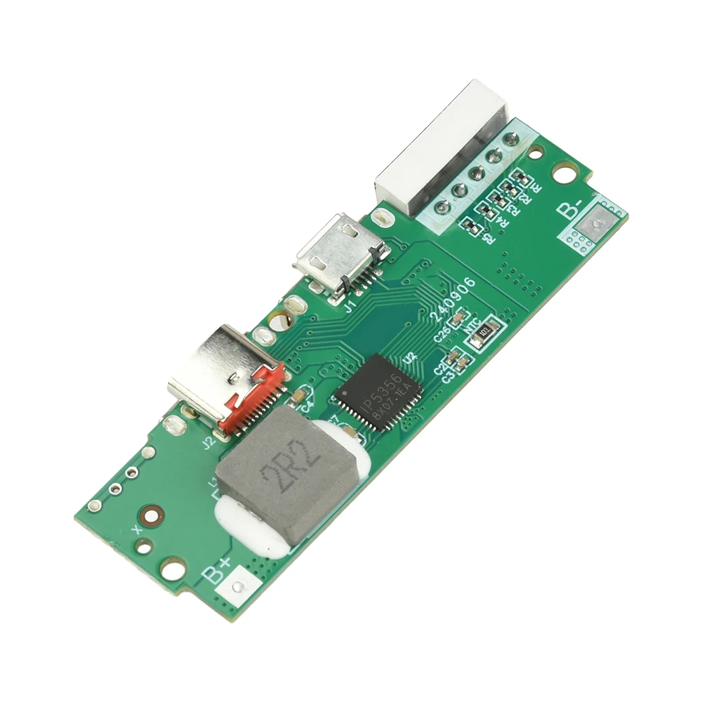 22,5W Schnelllade-Modul für DIY Powerbank PD QC VOOC 3,7V Lithium-Batterie-Ladeplatine mit Schutzschaltung und LED-Anzeige – Detail 14