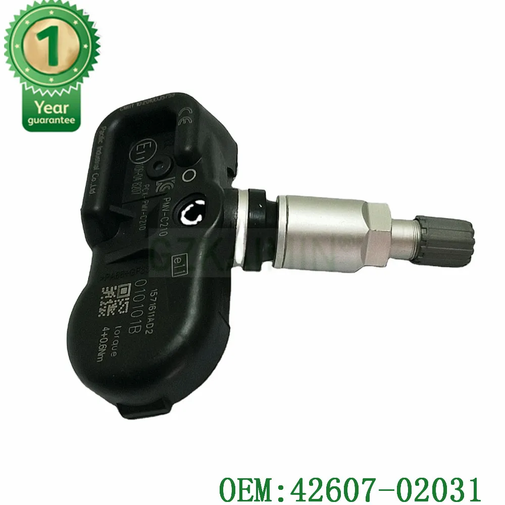 

4 PCS TPMS Tire Pressure Monitoring Sensor For Toyota Yaris Auris PMV-C210 PMVC210 42607-02030 42607-02031