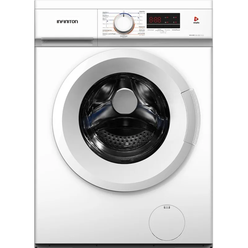 Washing machine-Infiniton WM-61D-white, 6kg, 15 programs, 1000rpm, A +++/D