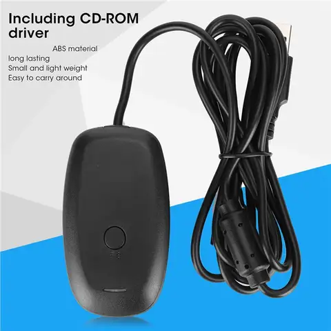 QWE-3X For 360 Wireless Gamepad PC Adapter USB Receiver Supports Win7/8/10 System For Microsoft Xbox360