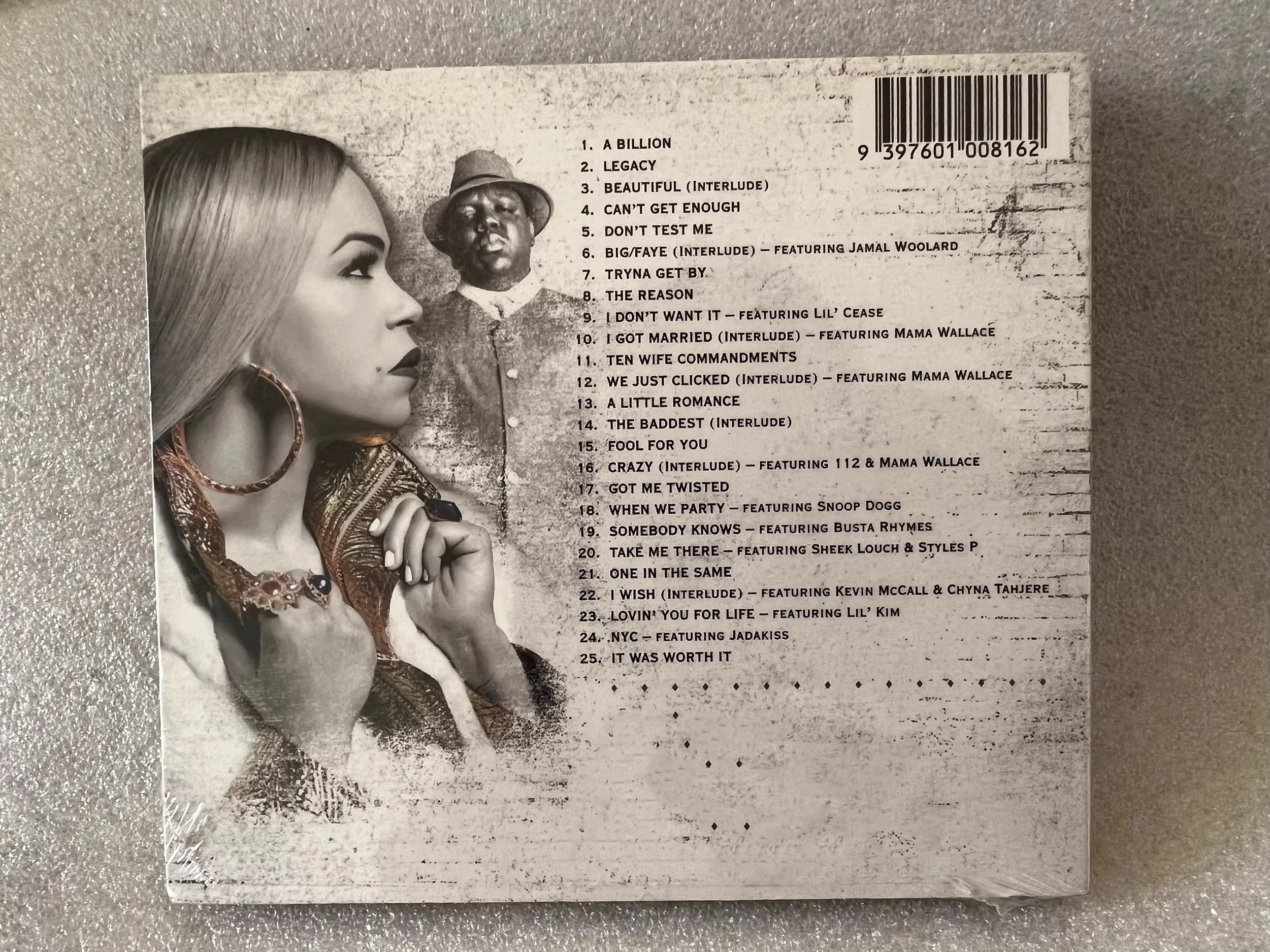 R&B Faith Evans And The Notorious BIG Music CD The King & I Album Music Record Cosplay Walkman Car Soundtracks Box Party Music