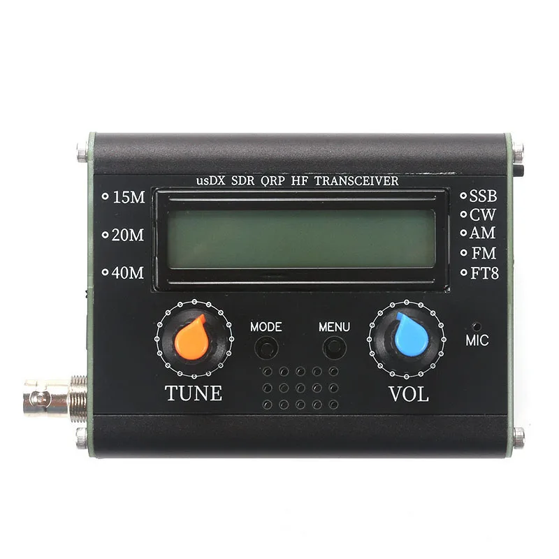 Коротковолновое радио USDX, 3-полосное любительское радио, 5 Вт, USDX SDR QRP, ВЧ-трансивер с микрофоном