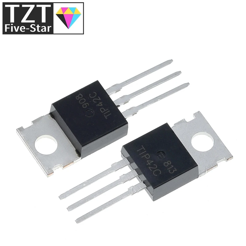 10/30 قطعة TIP42 TIP42C (6A,40-100V,65W) أفضل جودة! #5