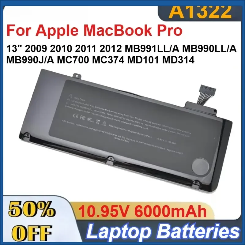 A1322 Battery for Apple MacBook Pro 13