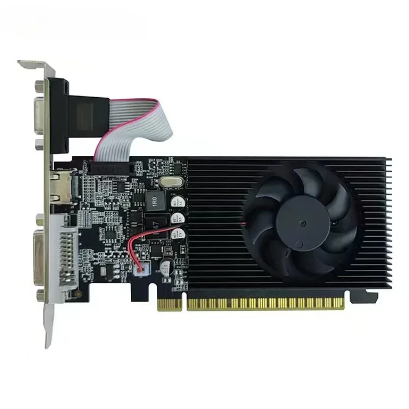 New GT730 610 GTX 750 Graphics Card 730 610 7502G DDR3 VGA + HDMI + DVI