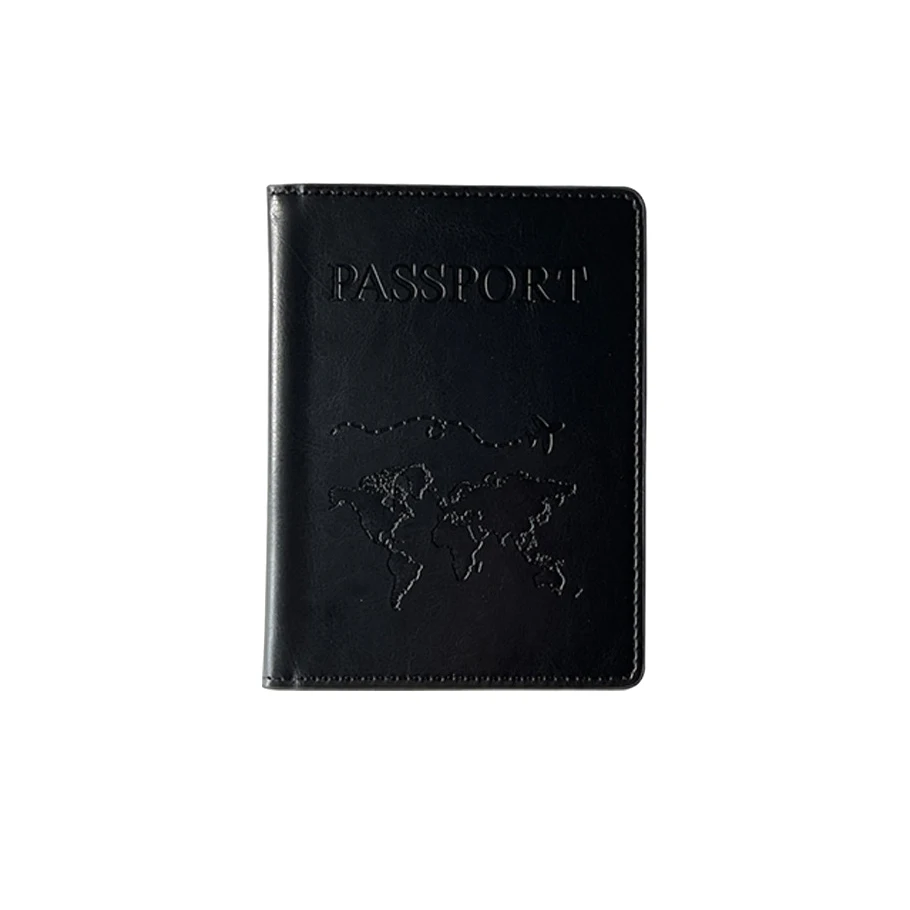 Colorful PU Passport Holder Ticket Passport Covers Travel Passport Protective Cover ID Credit Card Holder