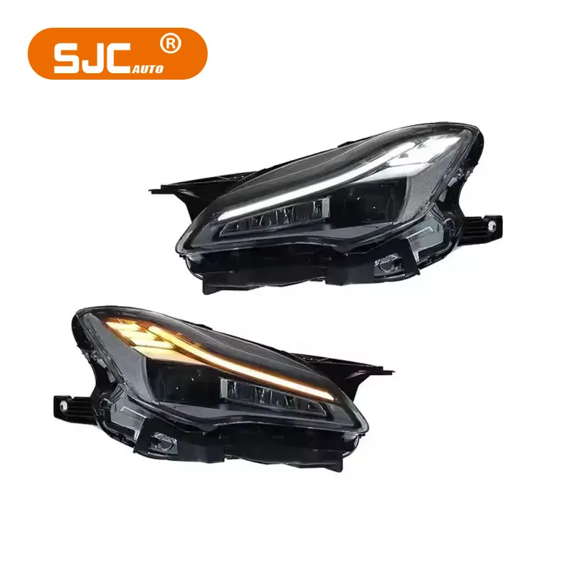 SJC Headlight for Maserati Quattroporte 2013-2017 Plug and Play LED Front Light Car Accessories Auto Head Lamp for Maserati