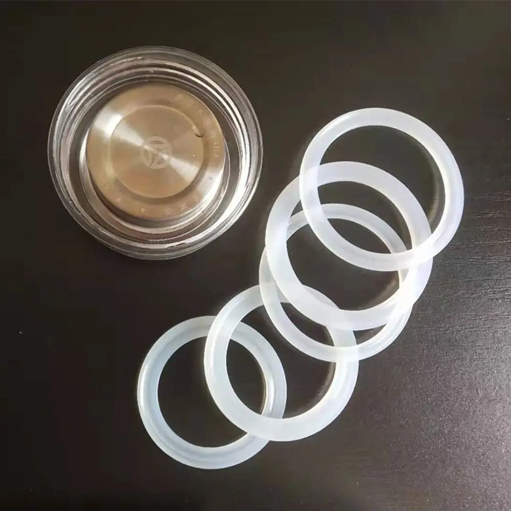 

1Pcs Waterproof Silicone Sealing Ring Water Cup Accessory Food Grade Rubber Ring Insulation Cup Universal Leak-proof Gasket