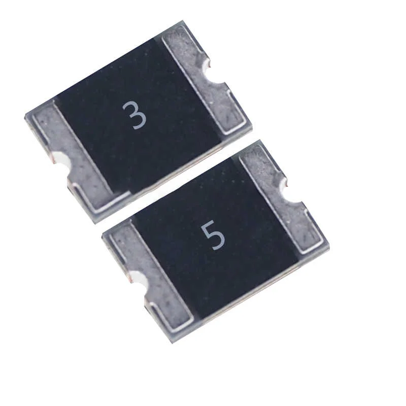 0603 surface mount PPTC fuse 1608 self-recovering 0.1A/0.2A/0.5A fuse with 15V/9V fuse tube