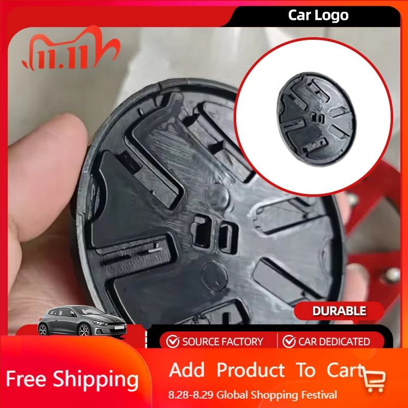 

2026 Горячий для Volkswagen VW Эмблемы Чехол для ключей Замена 110 мм 87 мм Автомобильная передняя решетка Значок Задний багажник Эмблема Крышка Логотип для scirocc