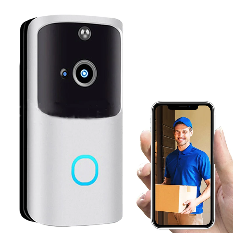 Wireless Video Doorbell Rainproof Brand New Wifi Doorbell Two-way Talk 2.4g Smart Wireless Doorbell Smart Home Smart Doorbell