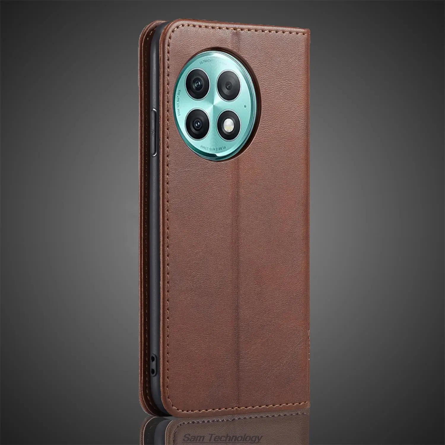 Magnetic attraction Leather Case for Oneplus ACE 2 Pro / 1+ACE2 Pro Holster Flip Cover Case Wallet Phone Bags Fundas Coque