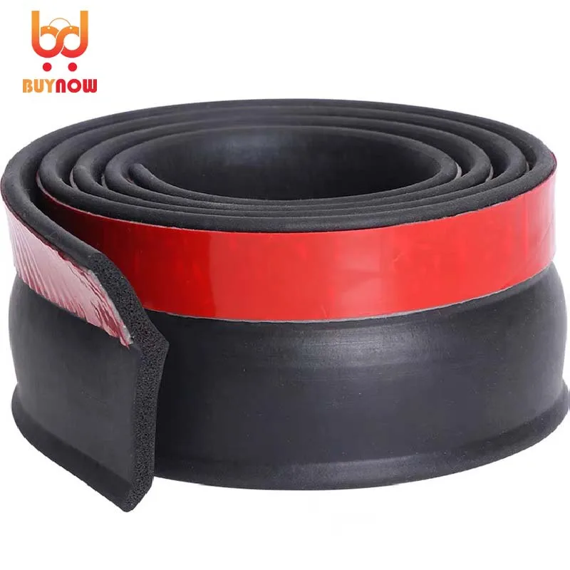 Garage rolling gate bottom sealing strip door side bottom waterproof rubber dust-proof anti rat door god stopper