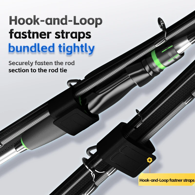 YUZHIYUAN Fishing Rod Holder Belt Lure Rod Sea Fishing Rod Holder S/M/L Size Fishing Rod Protection Belt Holder Fishing Supply