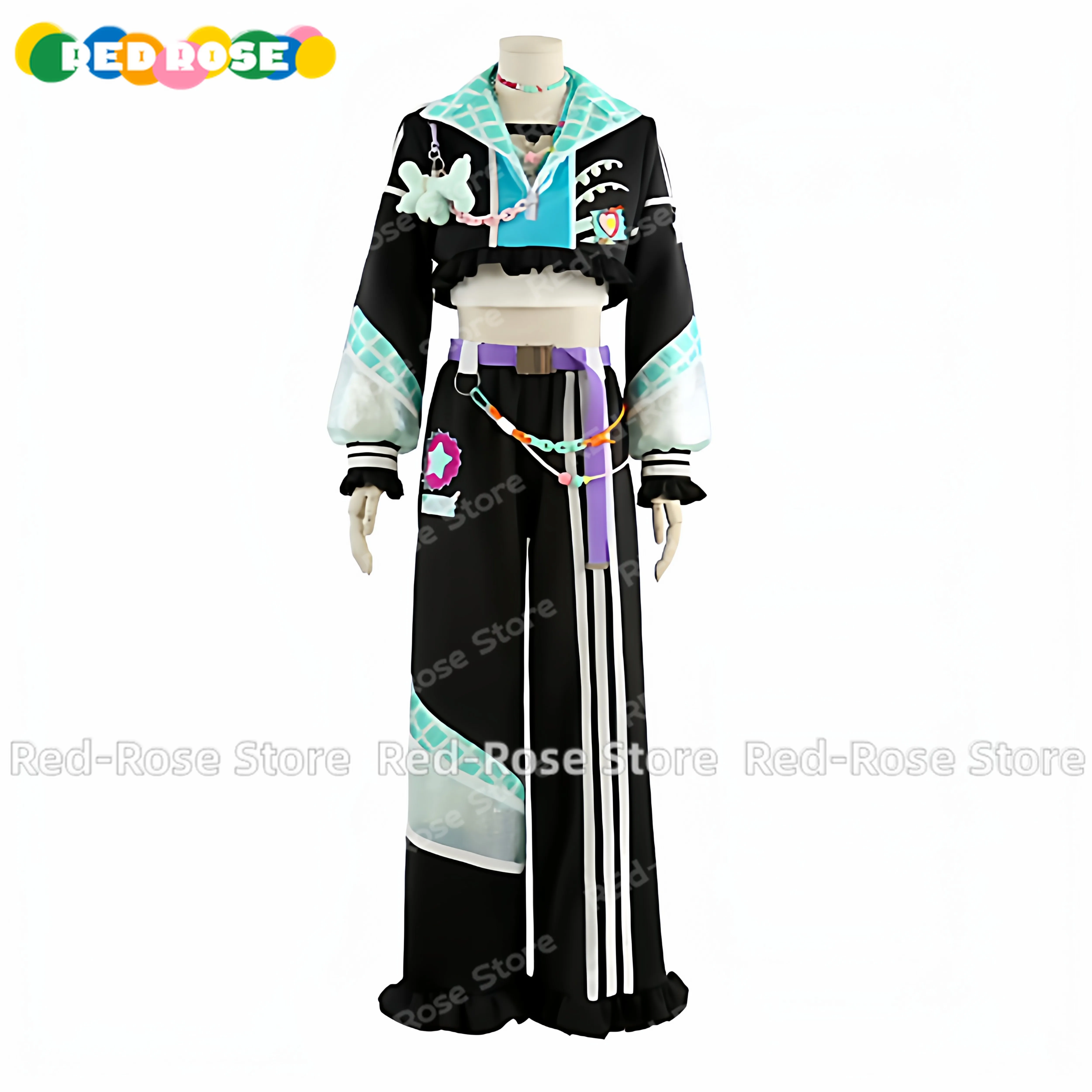 

【Customized 】Game Anime Ensemble Stars Houjou Raika Cosplay Costume Halloween Suits Party Role Play Outfit