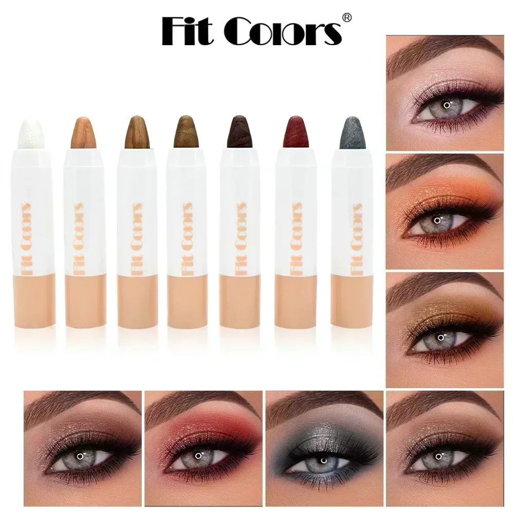 

7 Color Glitter Eye Shadow Waterproof Lasting Fashion Multi-function Hot Sales Shiny Pearl Metallic Texture Eyeshadow Cosmetics