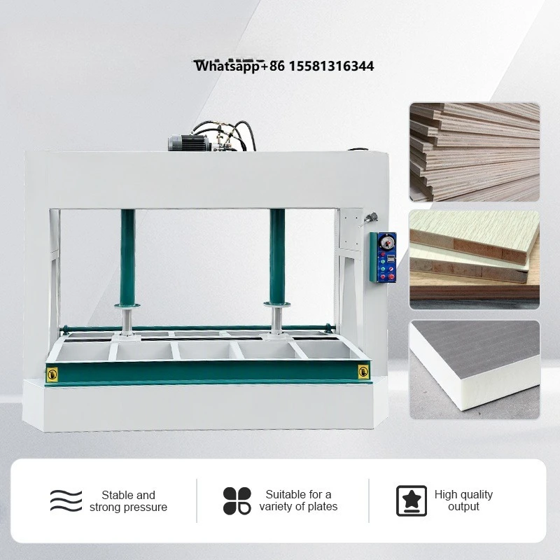 Heavy Duty Veneer Cold Press Machine Wood Panel Lamination Press Machine for MDF Plywood Board Pressing Furniture Making