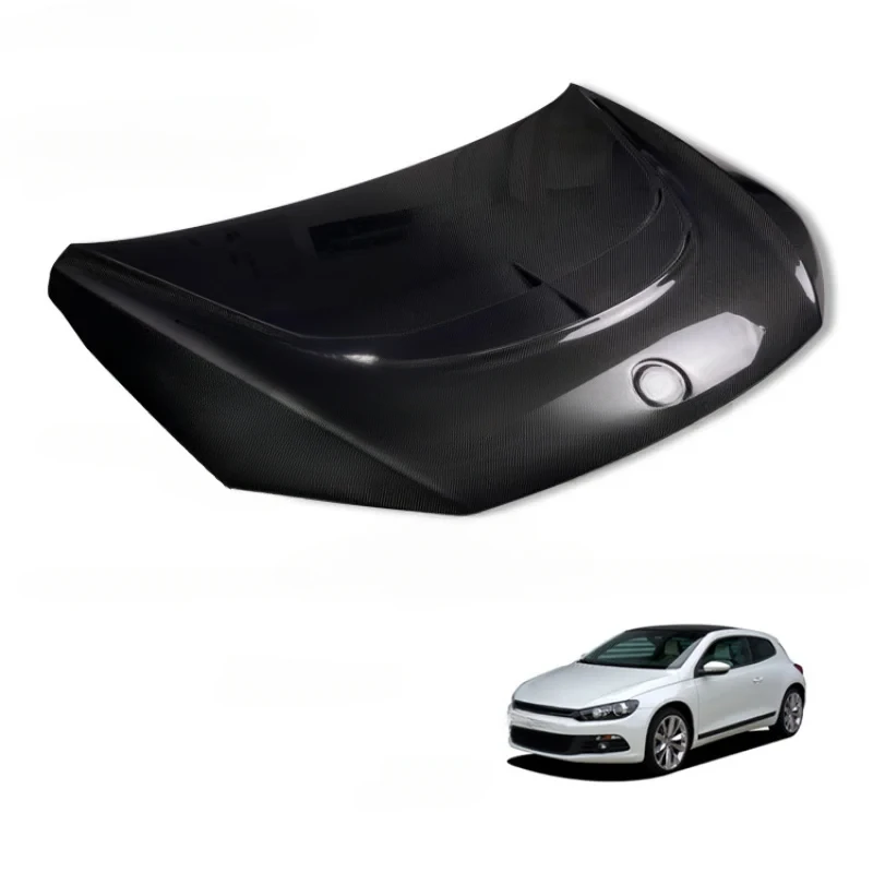 

Для VW Scirocco 2008-2017: Тюнинг-капот A-Style из карбона, легкий передний обвес, совместимость с OEM