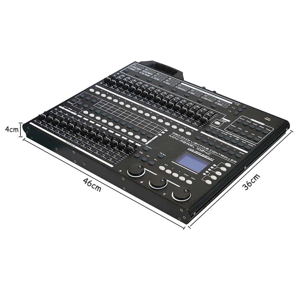 Imagem -03 - Poderoso 1024 Ultra-fino Dmx Controlador Dmx512 Console Adequado para Mover a Cabeça Luz Par Série Luz Fase Luz Equipamento