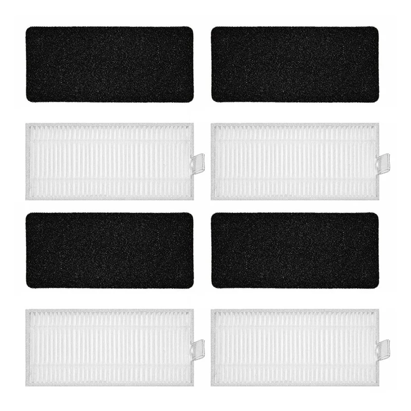 Запчасти для пылесоса, 4 фильтра для очистки, сменный очищающий фильтр, подходит для Yeedi K600 K700