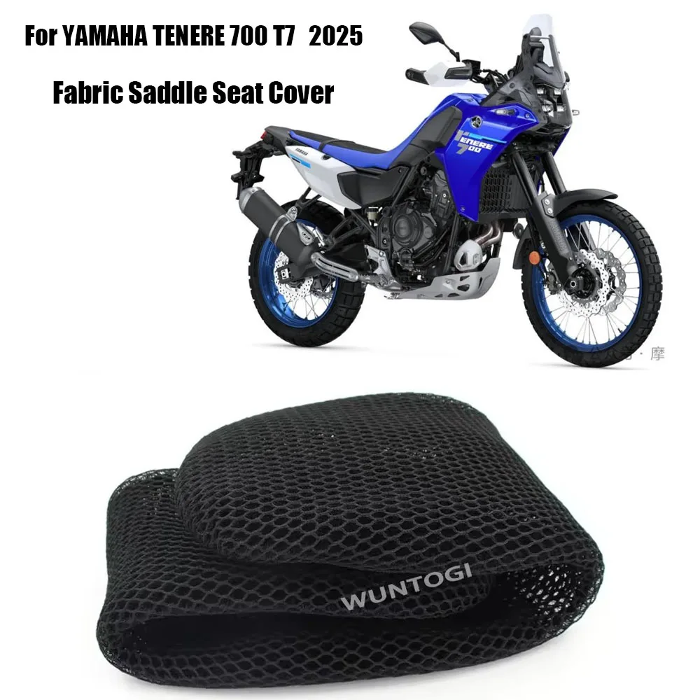  TENERE 700 T7 2025 Motorcycle Protecting Cushion Seat Cover For YAMAHA T700 Tenere 700 Fabric Saddle Seat Cover