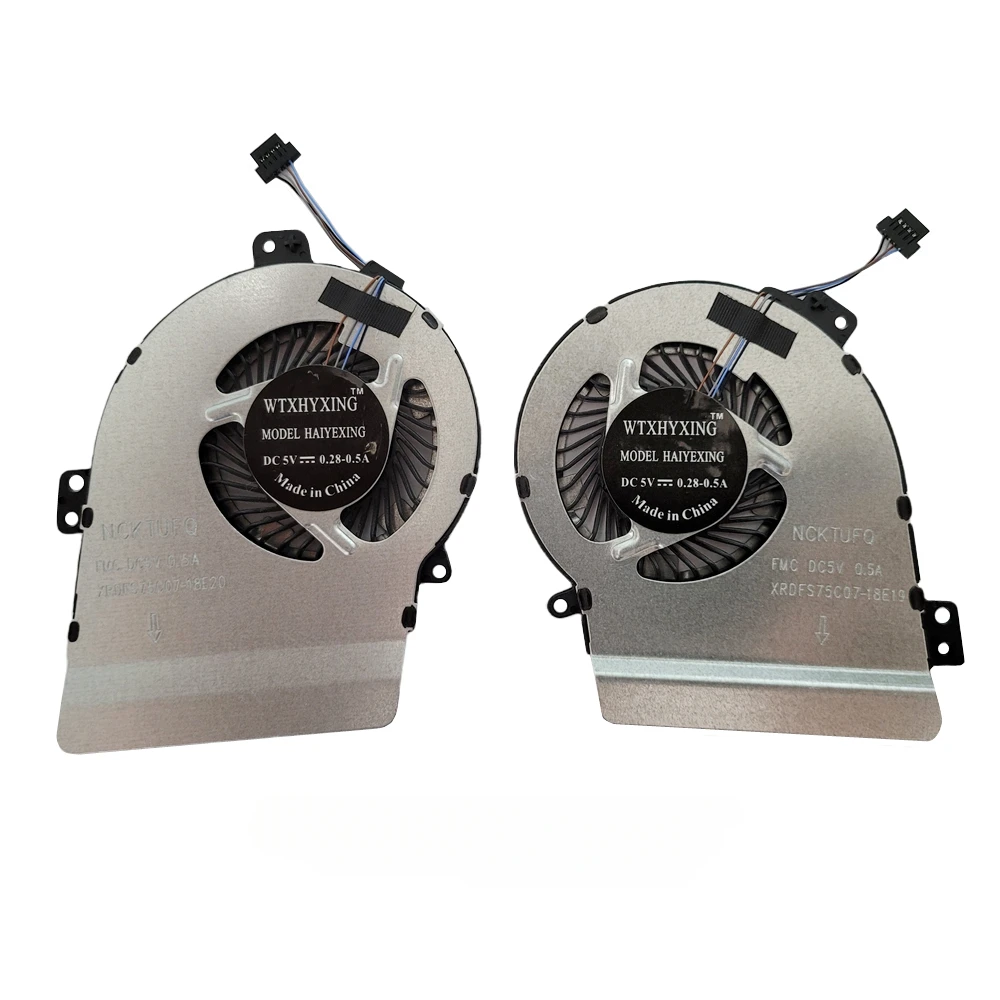 CPU GPU Cooling Fan for HP 15-CS TPN-Q208 15-CS3037TX 15-CX3038TX 15-CS3040TX 15-CS3042TX 15-CS1018 GTX Video Card Version