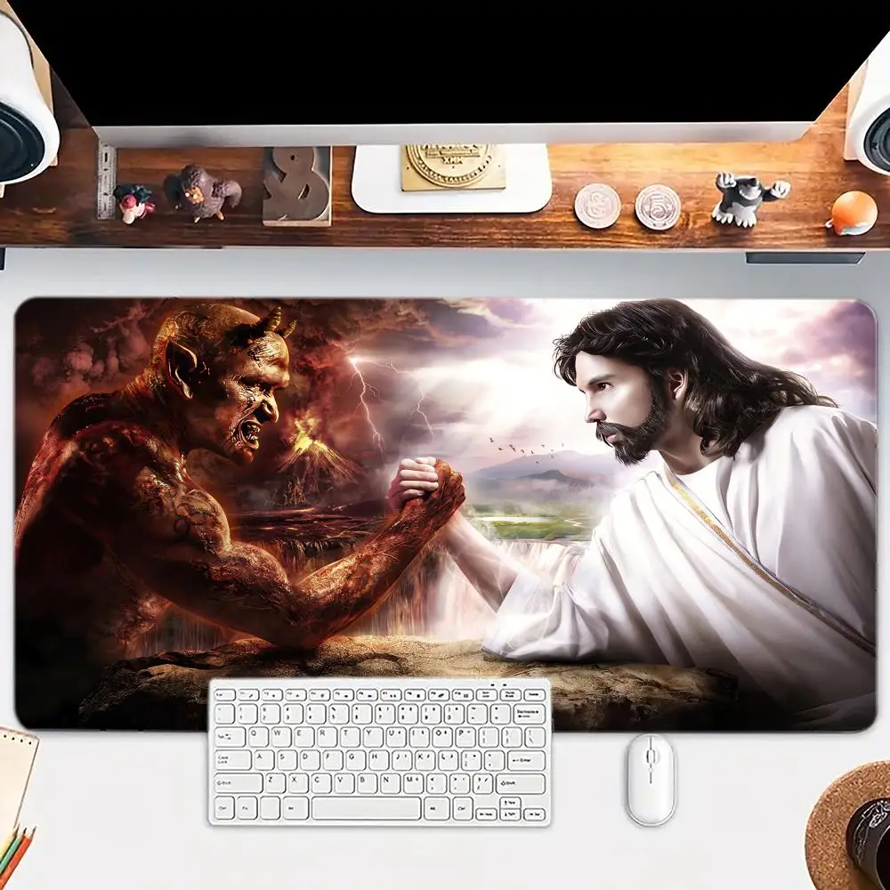 

MTG TCG God Duel Card Game Mouse Pad Large mouse pad, desk pad, anti slip base, washable for office and home use