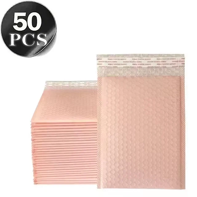 50 Pcs Multi Colors Envelope Mailing Shipping Packaging Small Business Supplies Shipping Packages Bubble Mailer Envelope Packing image 3