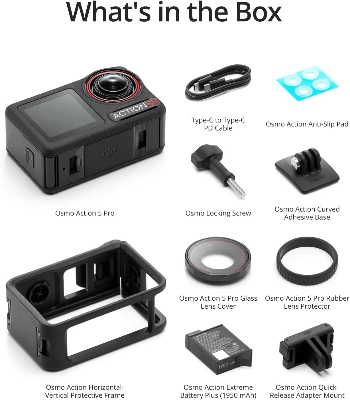 Osmo Action 5 Pro Combo, Waterproof Action Camera with 1/1.3Sensor, 4K/120fps Video, Subject Tracking, Dual OLED Touchscreens,4K image 5
