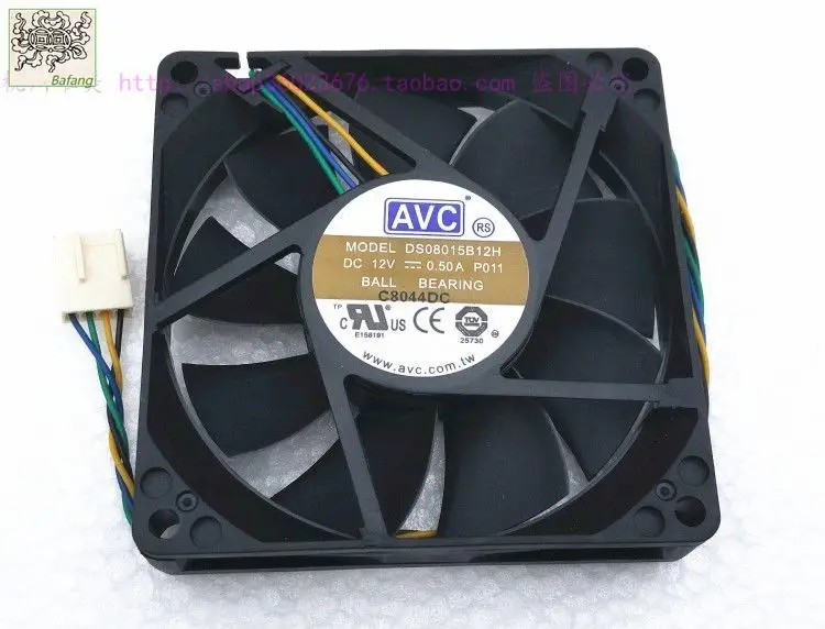 

Jinlingge для AVC 8015 8 см 4PIN 12 В 0,50 А DS08015B12H охлаждающий вентилятор