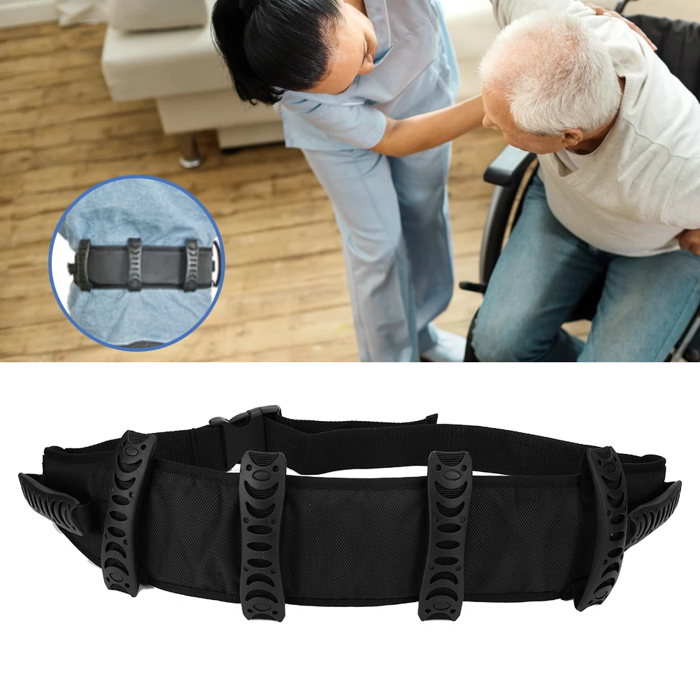 

Patient Elderly Transfer Moving Belt Reinforcement Nursing Lift Belt Accessory Waist Traction Belt Nursing Safety Assist Belt