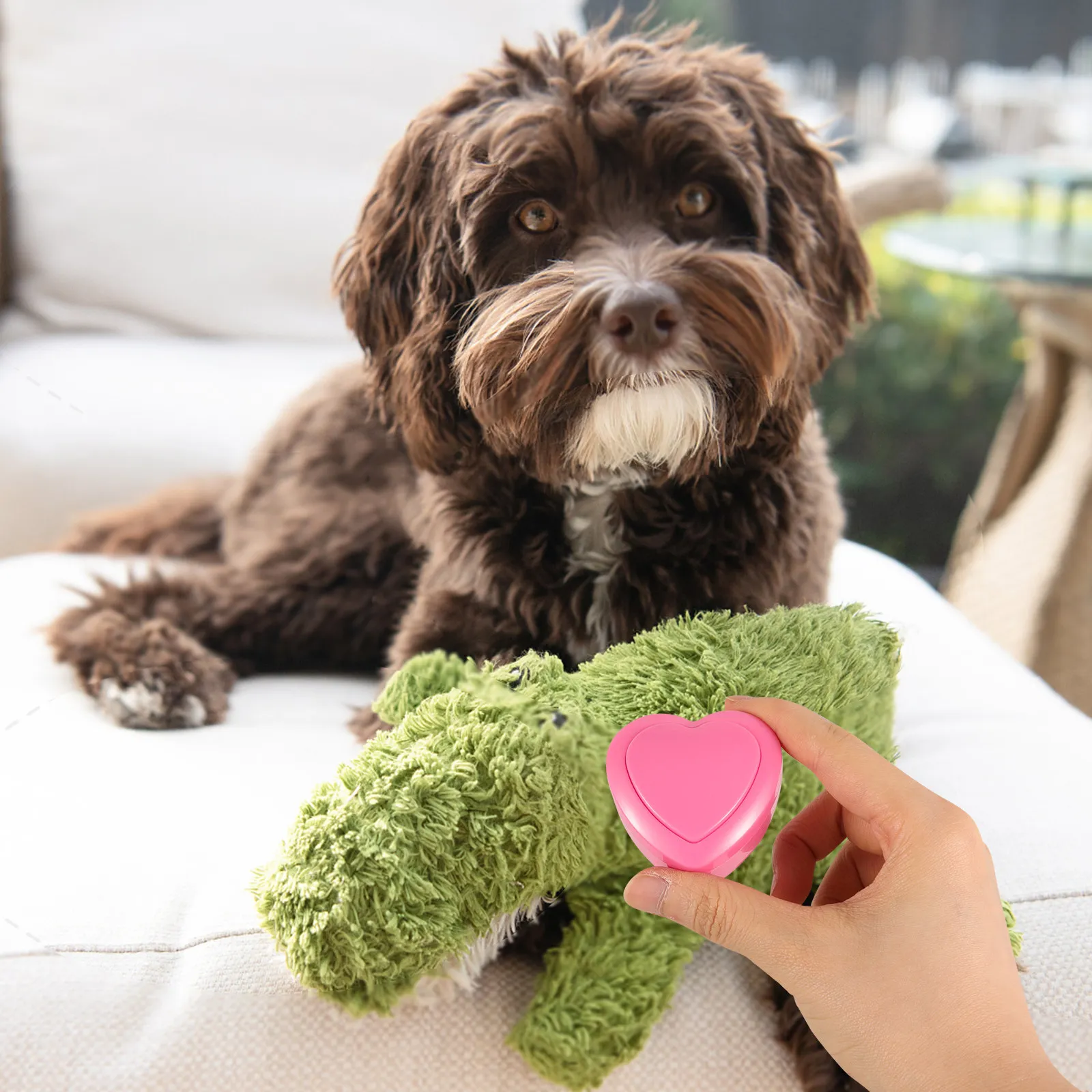 Heart Shape Heartbeat Box Simulation Sound Small Insert Pet Sleeping Comfort Heartbeat Simulator Fun