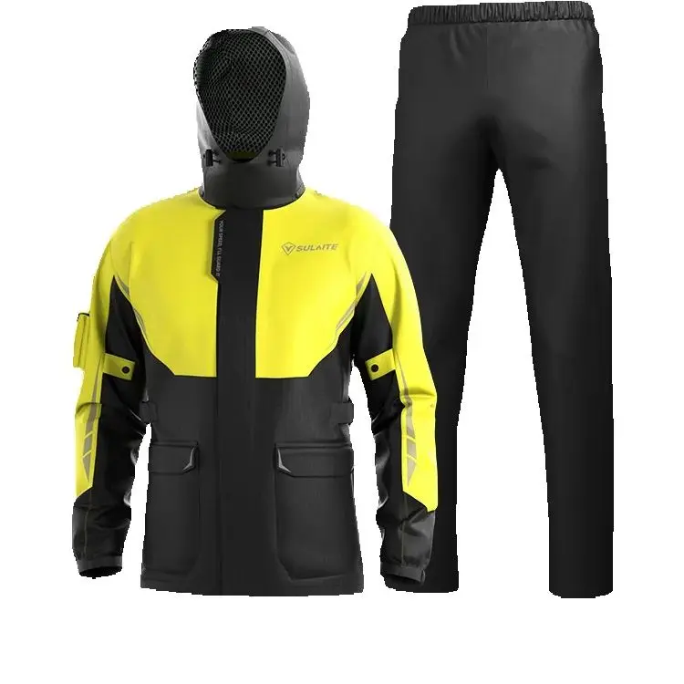 

Waterproof Motorcycle Jacket, Riding Raincoat Outdoor Split Raincoat Rain Pants, Motorcycle Travel Waterproof Set Outdoor 2025