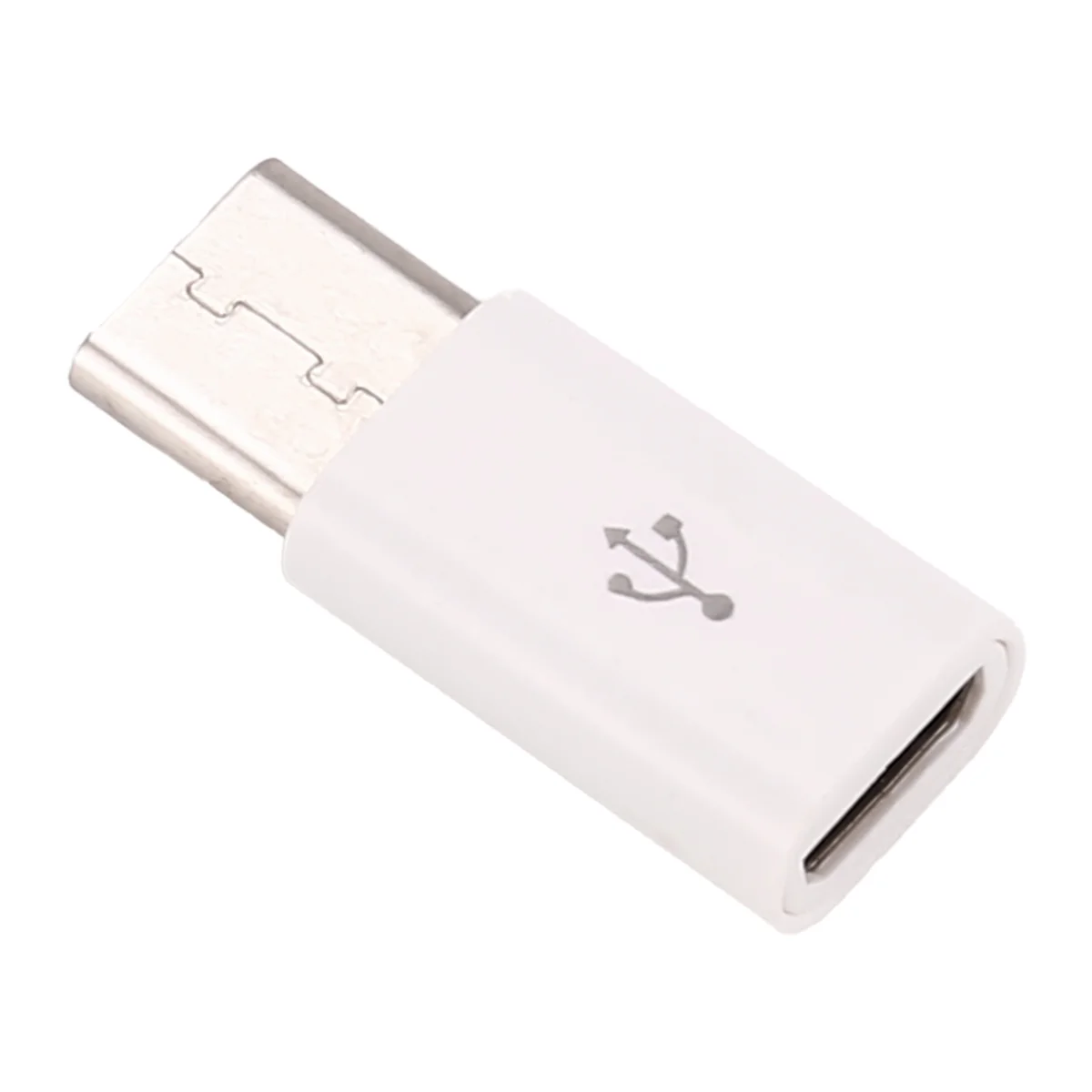 AT77 Universal USB Tipe C 3.1 Jantan ke Micro USB 2.0 5 Pin Adaptor Data Betina: 1 Buah