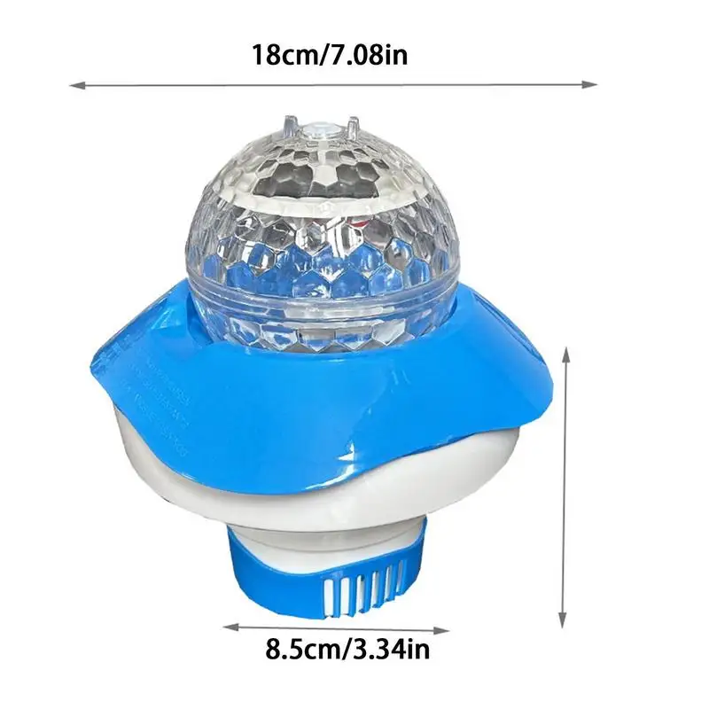 Drijvende Led Zwembadverlichting Waterdicht Zwembad Zonne-Energie Verlichting Met 7 Kleuren Zonne-Energie Drijvende Zwembadverlichting Zwembad Led Lights