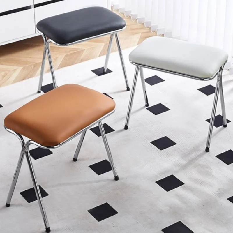 

Современный туалетный столик, стулья, стулья для спальни, изысканные, простые, оснащенные мягкими удобными подушками, прочные, практичные, новые