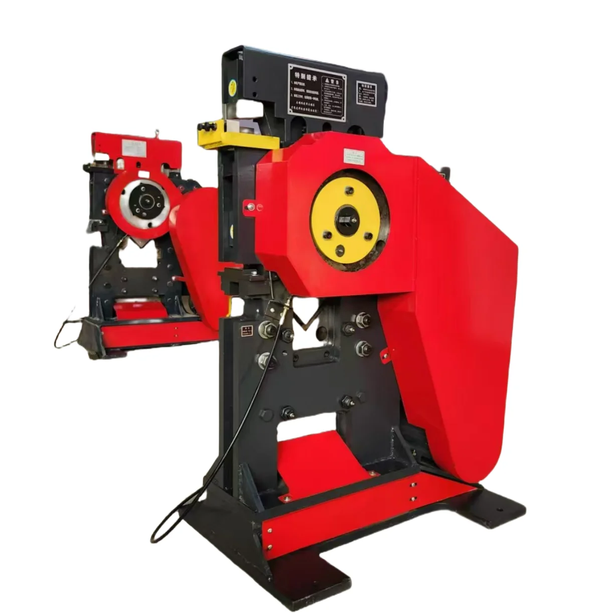 

Small Metal Combined Electric Angle Iron Punching Machine Hydraulic Punching And Shearing Machine