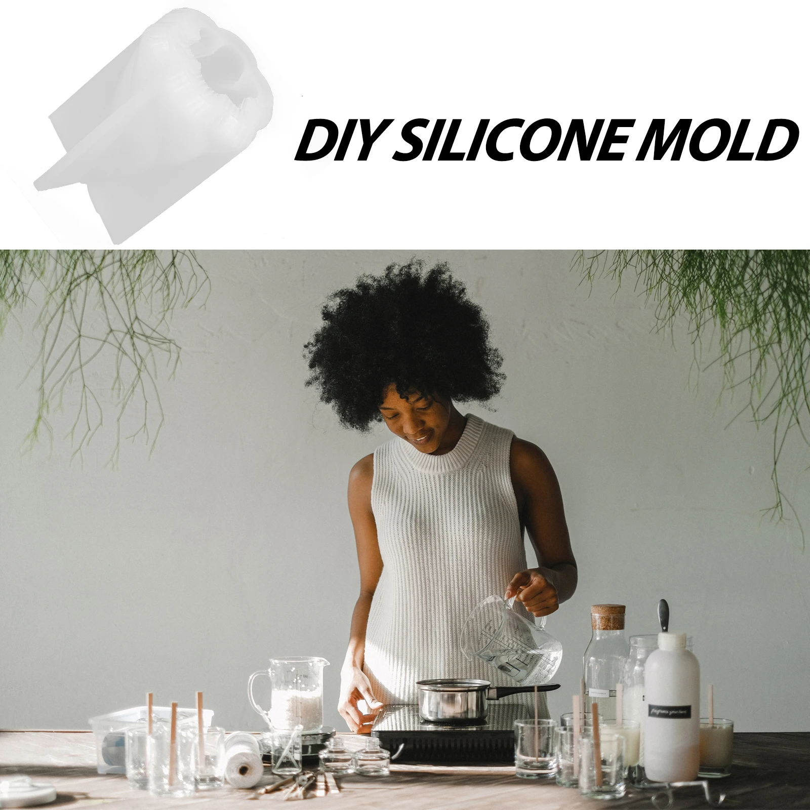 

Mold Cone Flexible Silicone Resin Round Molds Triangle Ornaments