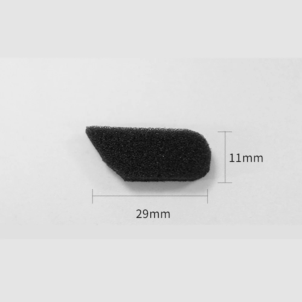 Mic Wind Muff for Insta360 Ace Pro 2 Windproof Cotton Audio Noise Reducer Sponge Sport Camera Accessories Black