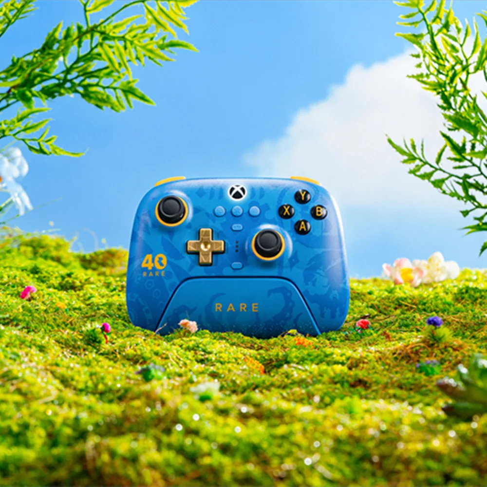 وحدة تحكم 8Bitdo Ultimate ذات 3 أوضاع نادرة إصدار الذكرى الأربعين 2.4G وحدة تحكم Xbox اللاسلكية لنظام التشغيل Windows وAndroid Xbox One،