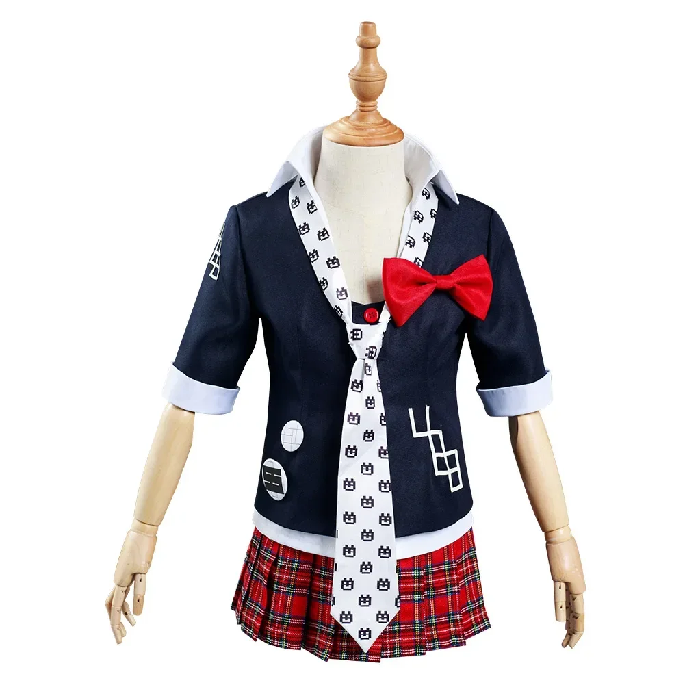 Anime Danganronpa Enoshima Junko Cosplay Costume Uniform Skirt Outfits Halloween Carnival Suit